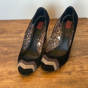 Missoni for Target Suede Pump size 9.5